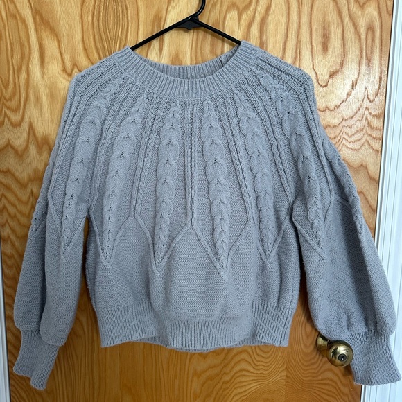 Bundle: 2 Gray Sweaters. Size Small. - Picture 3 of 6
